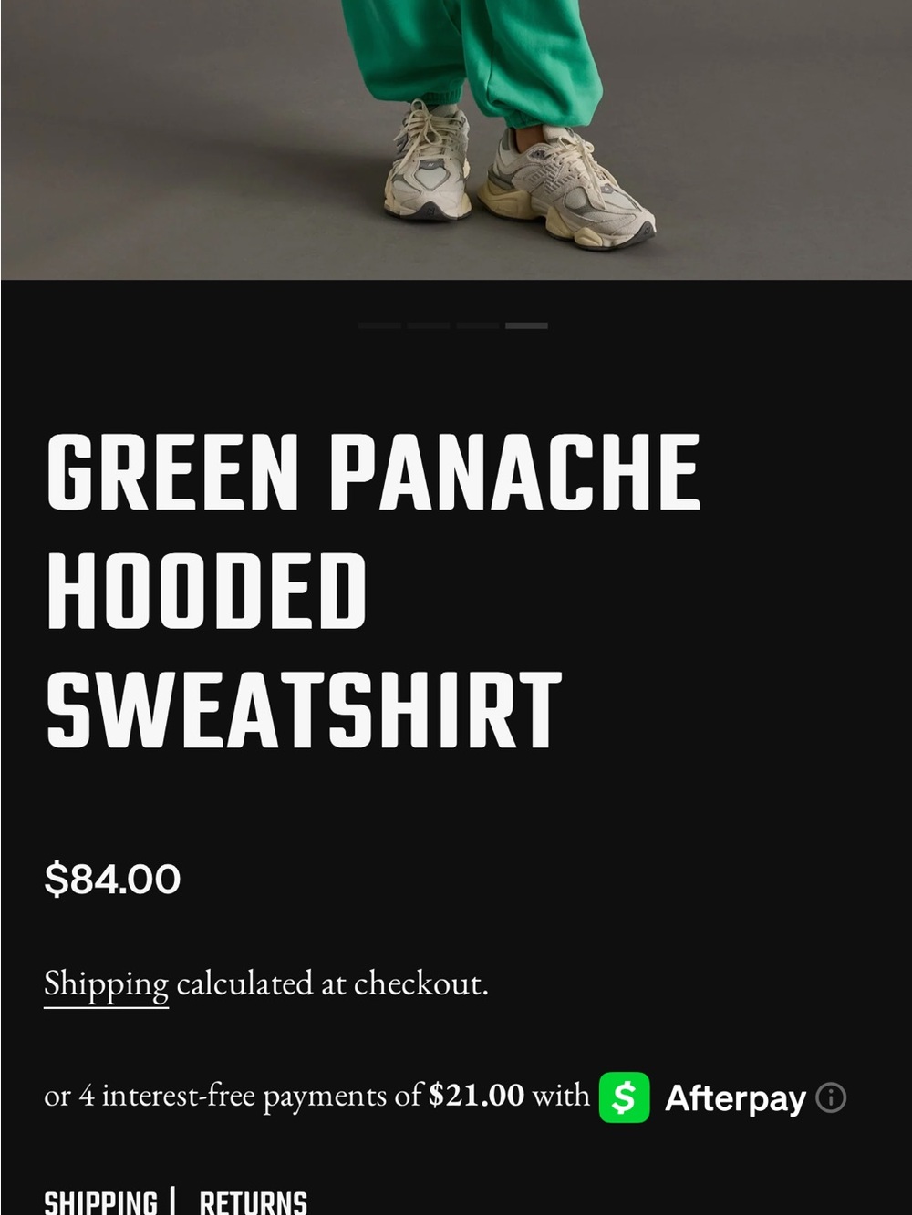 Panache Apparel Mint Green Plush Jogger Sweat Set - Picture 3 of 14